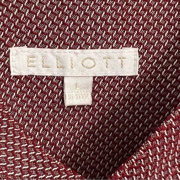 Elliott sweater/cardigan, men’s large, heavy knit crewneck button up - Picture 4 of 5